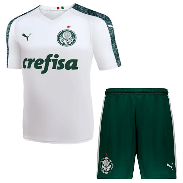 Camiseta Palmeiras 2ª Kit Niño 2019 2020 Blanco